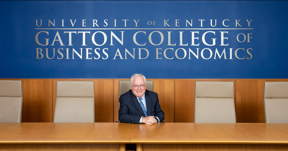 Dean Simon Sheather to retire after transformative tenure at UK Gatton College of Business and Economics